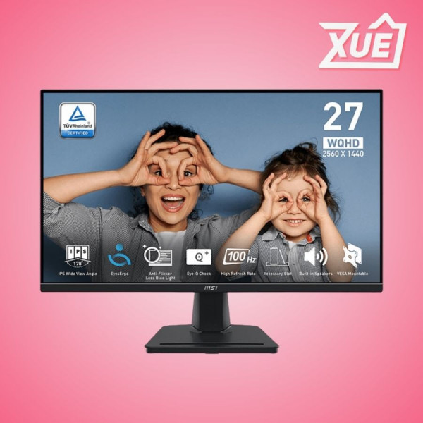 MÀN HÌNH MSI PRO MP275Q (27 INCH/QHD/IPS/100HZ/1MS/LOA