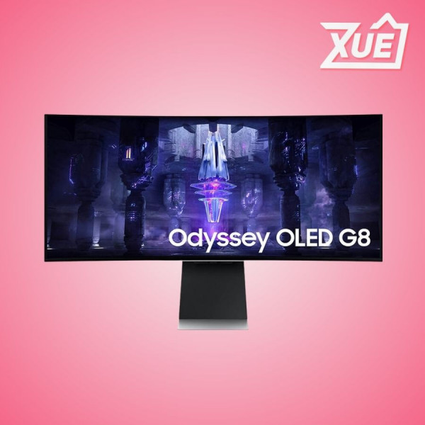 MÀN HÌNH SAMSUNG ODYSSEY OLED G8 LS34BG850SEXXV (34 INCH/WQHD/OLED/175HZ/0.1MS/CONG)