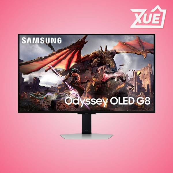 MÀN HÌNH SAMSUNG ODYSSEY OLED G8 G80SD LS32DG802SEXXV (32 INCH/UHD/OLED/240HZ/0.03MS/LOA)