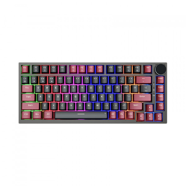 BÀN PHÍM CƠ GAMING EDRA EK375 ALPHA BROWN SWITCH (USB/PBT/LED RAINBOW)