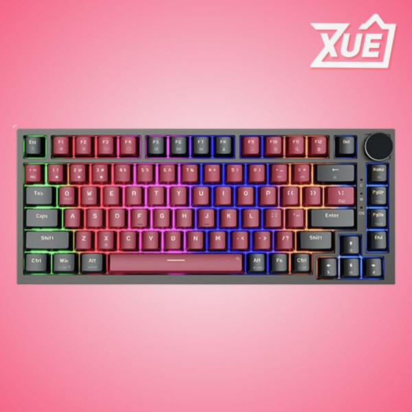 BÀN PHÍM CƠ GAMING EDRA EK375 BETA BLUE SWITCH (USB/PBT/LED RAINBOW)