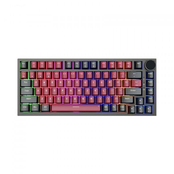 BÀN PHÍM CƠ GAMING EDRA EK375 BETA RED SWITCH (USB/PBT/LED RAINBOW)e