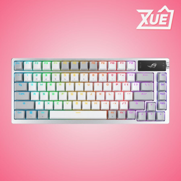 BÀN PHÍM GAMING ASUS ROG AZOTH NX SM WHITE