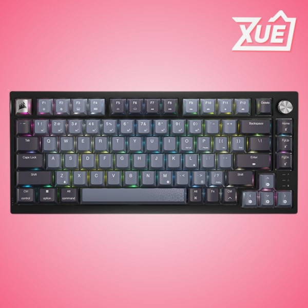 BÀN PHÍM GAMING CORSAIR K65 CSR RED BLK GREY _ CH-91D401L-NA