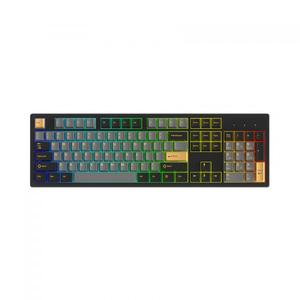 BÀN PHÍM CƠ DAREU EK104 PRO TRIPLE MODE BLACK GOLDEN DAREU DREAM SWITCH