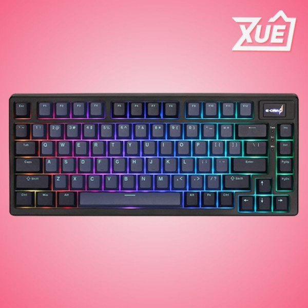 BÀN PHÍM CƠ GAMING EDRA EK375 PRO BETA BLUE SWITCH (USB/BLUETOOTH/2.4GHZ)