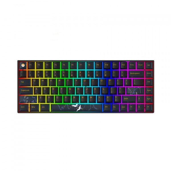 BÀN PHÍM CƠ KHÔNG DÂY NEWMEN GM840 PRO WHITE SW (KAILHBOX AXIS) (USB)