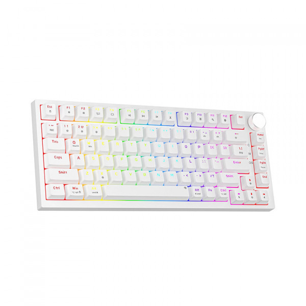BÀN PHÍM CƠ GAMING CÓ DÂY NEWMEN GM326 WHITE, BROWN SWITCH