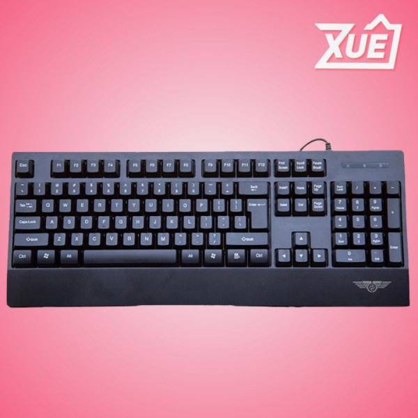 BÀN PHÍM NEWMEN E400-AMG MÀU ĐEN (USB)