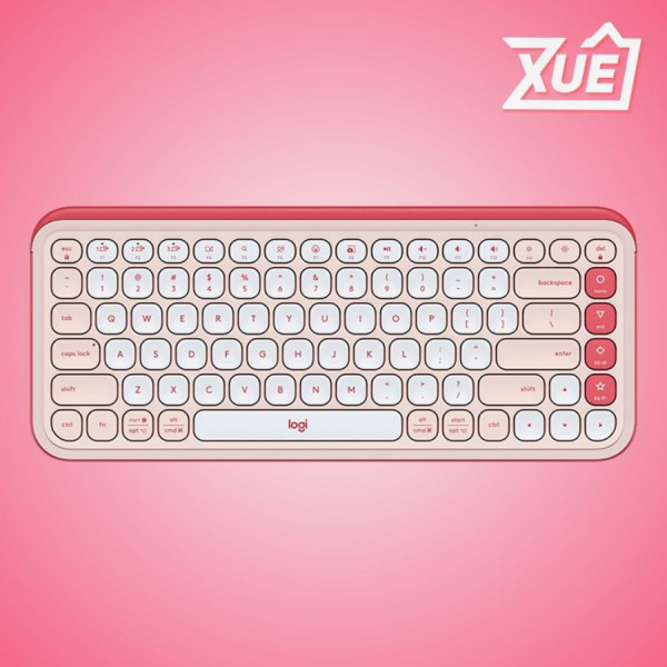 BÀN PHÍM CƠ KHÔNG DÂY LOGITECH POP ICON KEYS MÀU HỒNG