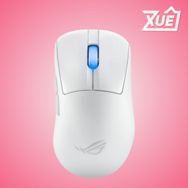 CHUỘT GAMING KHÔNG DÂY ASUS ROG KERIS II ACE WHITE