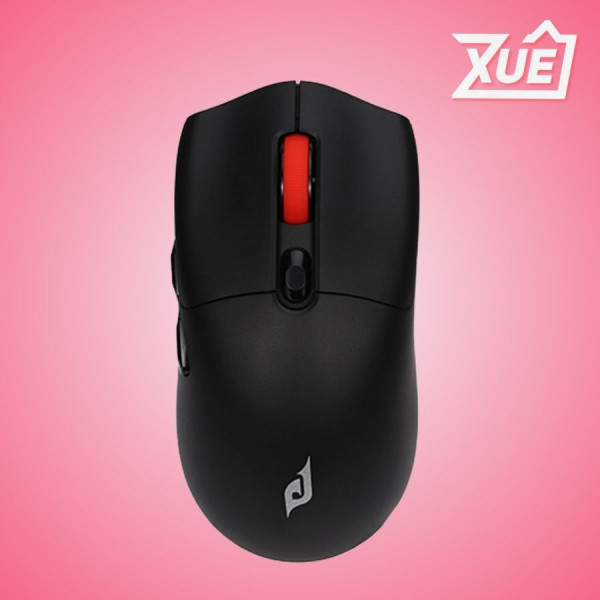 CHUỘT GAMING KHÔNG DÂY EDRA EM625X ĐEN (WIRELESS 2.4GHZ/BLUETOOTH 5.0/DÂY USB/RGB)
