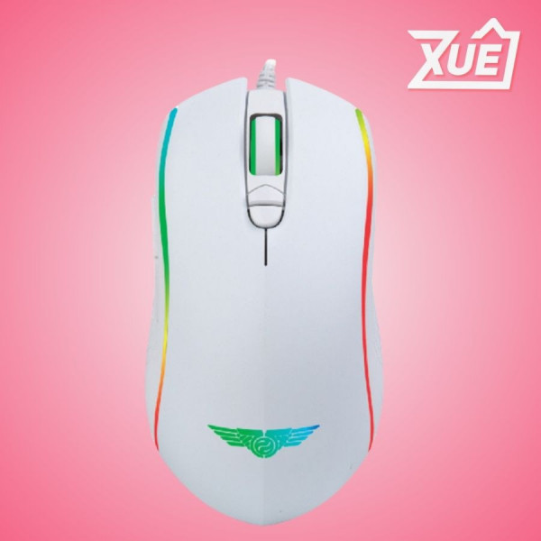 CHUỘT GAME NEWMEN GX9 PRO TRẮNG (USB) 
