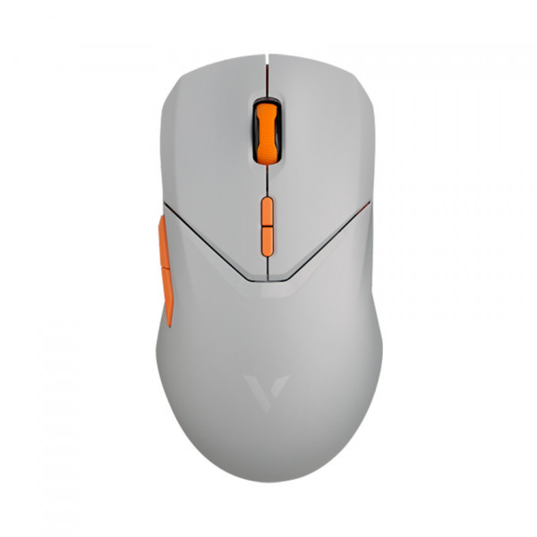 CHUỘT GAMING RAPOO VT9PRO LIGHT GREY (WIRELESS 2.4GHZ/DÂY USB/PMW3398/XÁM NHẠT)