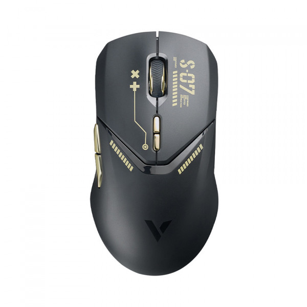 CHUỘT GAMING RAPOO VT9PRO REDLINE EDITION _ BLACK GOLD (KẾT NỐI USB + WIRELESS 2.4G)