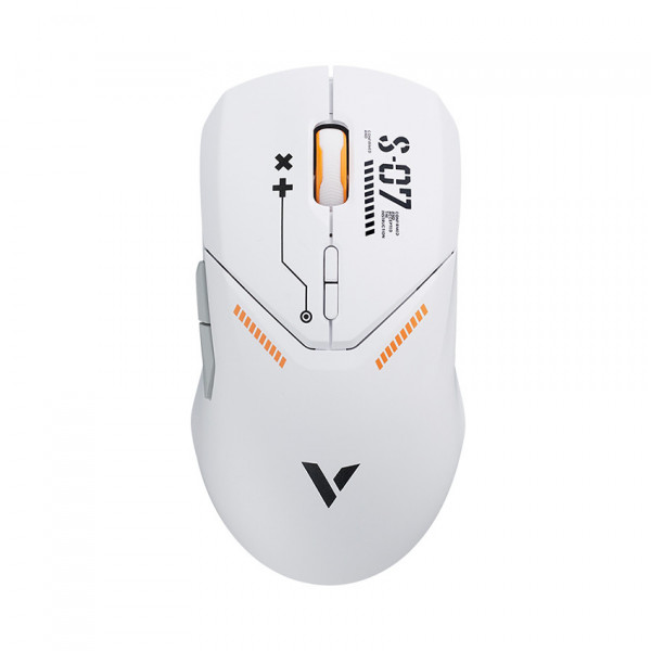 CHUỘT GAMING RAPOO VT9PRO REDLINE EDITION _ WHITE ORANGE (KẾT NỐI USB + WIRELESS 2.4G)