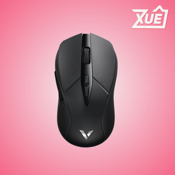 CHUỘT GAMING RAPOO V300SE ĐEN (KẾT NỐI USB + WIRELESS 2.4G)