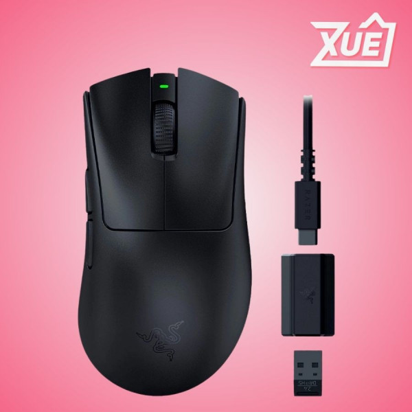 CHUỘT GAMING RAZER DEATHADDER V3 HYPERSPEED (RAZER HYPERSPEED WIRELESS/DÂY USB)