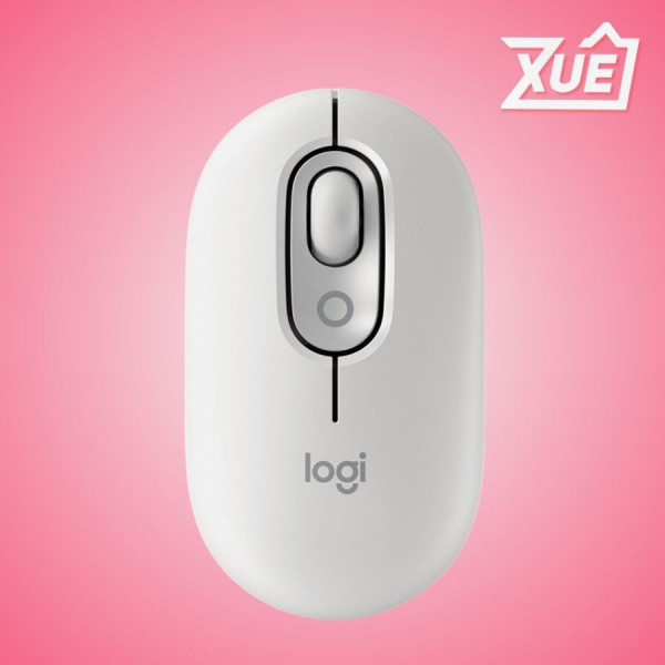 CHUỘT KHÔNG DÂY LOGITECH POP MOUSE WITH EMOJI MÀU TRẮNG