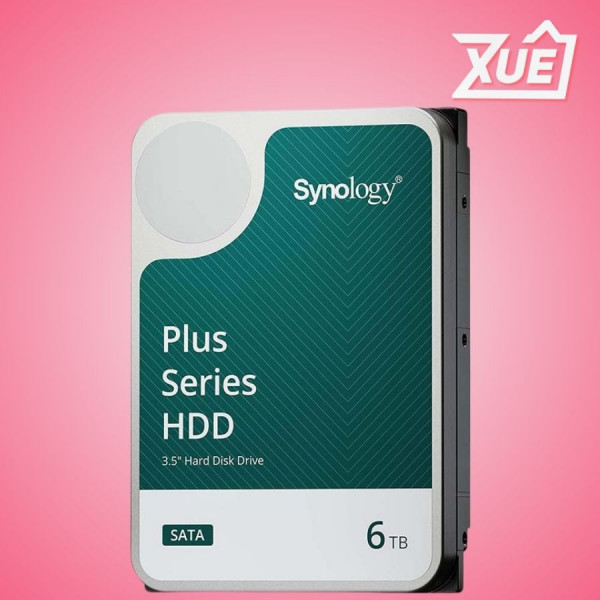 Ổ CỨNG HDD SYNOLOGY PLUS HAT3300 6TB 3.5 INCH 5400RPM, SATA 6GB/S1, 256MB CACHE
