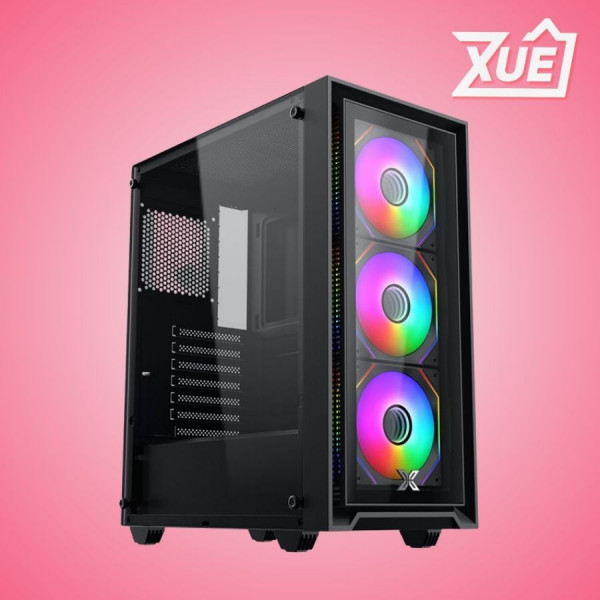 VỎ CASE XIGMATEK FLY II 3GF - EN44663 (ATX/MID TOWER/MÀU ĐEN/3 FAN VÔ CỰC)