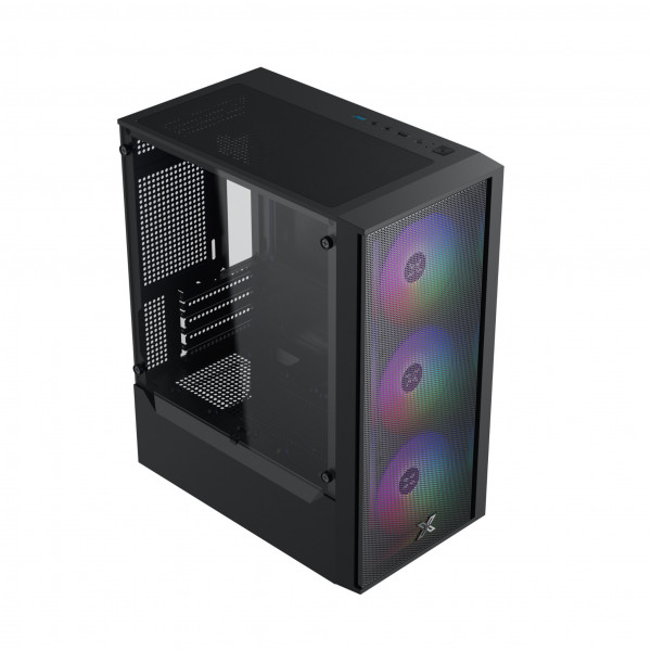 VỎ CASE XIGMATEK MYX AIR 3F (MATX/MÀU ĐEN/3 FAN)