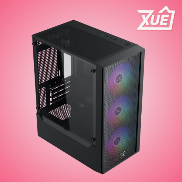 VỎ CASE XIGMATEK MYX AIR 3F (MATX/MÀU ĐEN/3 FAN)