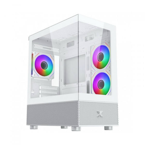 VỎ CASE XIGMATEK ALPHARD M ARTIC 3GF - EN44113 (MATX/MID TOWER/MÀU TRẮNG/3 FAN VÔ CỰC)