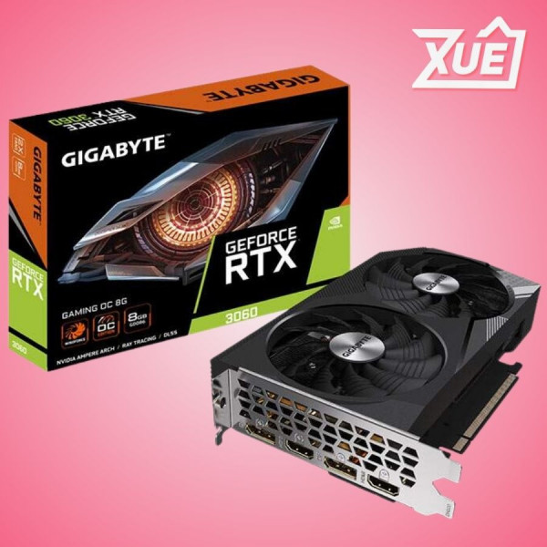 CARD MÀN HÌNH GIGABYTE RTX 3060 GAMING OC 8GB
