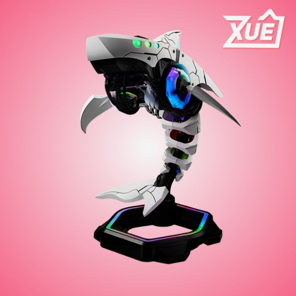 VỎ CASE COOLER MASTER SHARK X - WHITE (PHIÊN BẢN GIỚI HẠN, KÈM NGUỒN SFX, TẢN NHIỆT NƯỚC AIO)