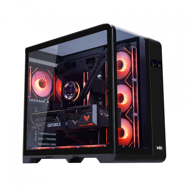 VỎ CASE MIK BARBATOS BLACK (ATX/MID TOWER/MÀU ĐEN)