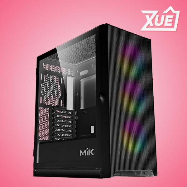 VỎ CASE MIK STORM 360 (ATX/MID TOWER/MÀU ĐEN)