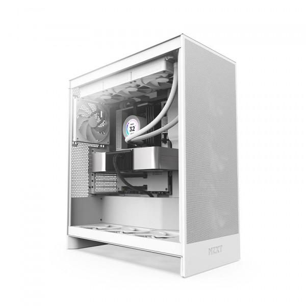 VỎ MÁY TÍNH NZXT H7 2024 FLOW WHITE (ATX/MID TOWER/MÀU TRẮNG)