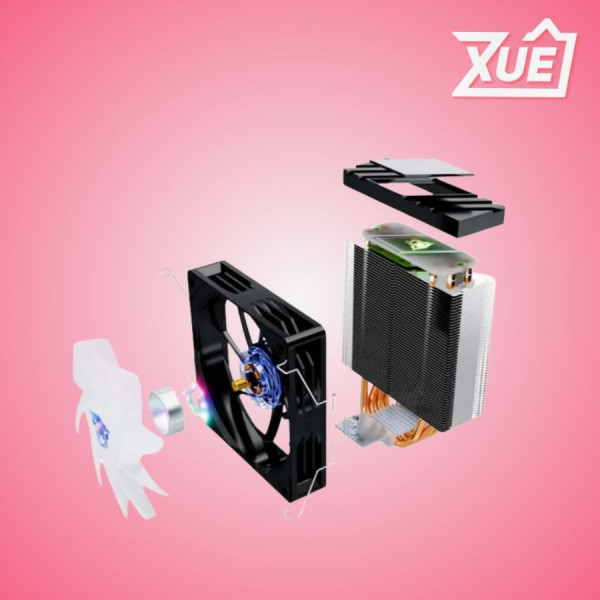 TẢN NHIỆT KHÍ JUNGLE LEOPARD K400 TRẮNG (1700/2011)