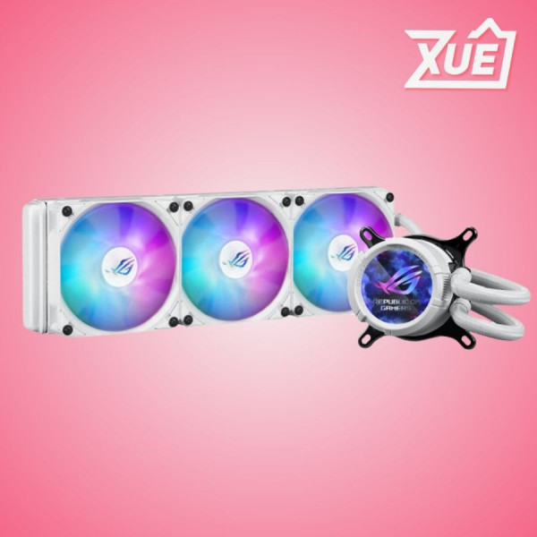 TẢN NHIỆT NƯỚC ASUS ROG STRIX LC III 360 ARGB LCD WHITE