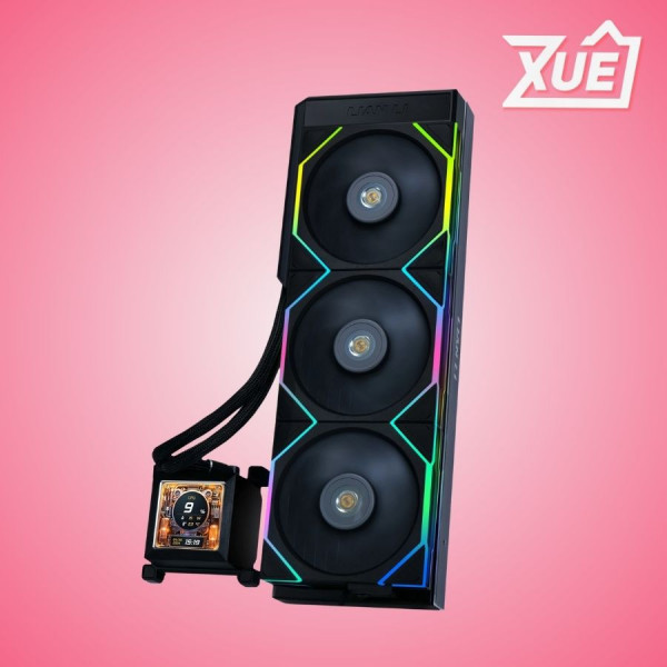 TẢN NHIỆT NƯỚC LIAN LI HYDROSHIFT LCD 360 NON RGB FAN BLACK