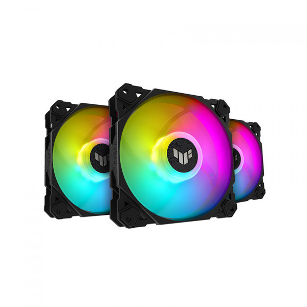 FAN CASE ASUS TUF GAMING TF120 ARGB 3IN1 (PACK 3 FAN 12CM / CÓ HUB)