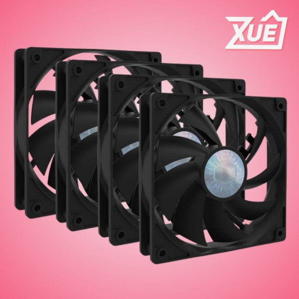 FAN CASE COOLER MASTER SILENT FAN 120 SI2 (BỘ 4 FAN)