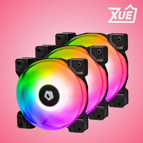 FAN CASE ID COOLING DF-12025-ARGB TRIO 3PCS PACK