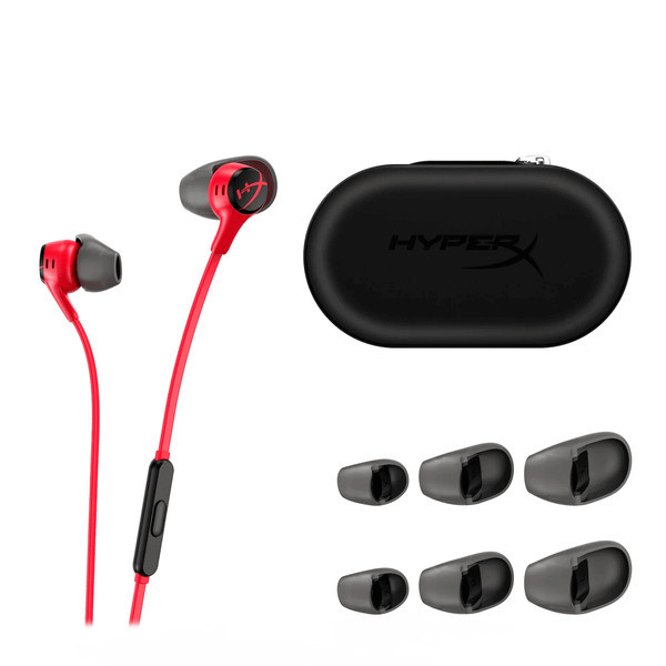 TAI NGHE GAMING CÓ DÂY HP CLOUD EARBUDS II RED