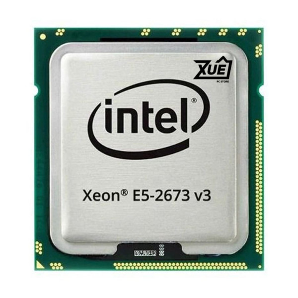 BỘ VI XỬ LÝ INTEL XEON E5 2673V3 (2.4GHZ TURBO UP TO 3.2GHZ, 12 NHÂN 24 LUỒNG, 30MB CACHE, LGA 2011-3)