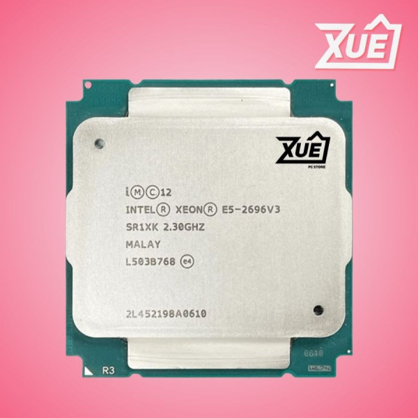 BỘ VI XỬ LÝ INTEL XEON E5 2696V3 (2.3GHZ TURBO UP TO 3.6GHZ, 18 NHÂN 36 LUỒNG, 45MB CACHE, LGA 2011-3)