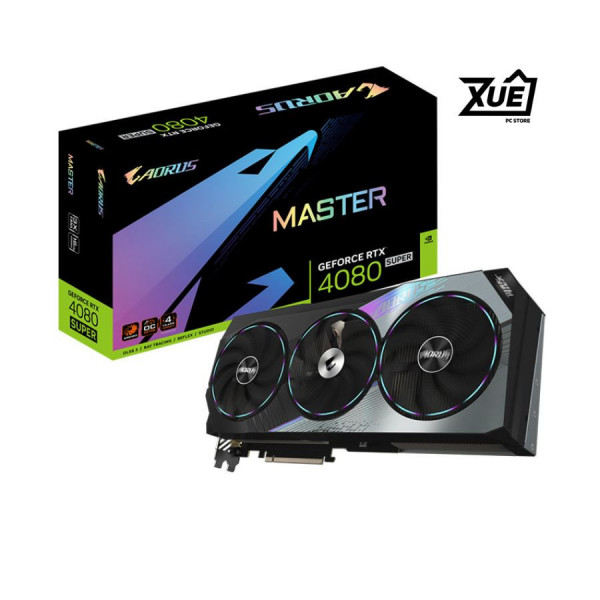 CARD MÀN HÌNH GIGABYTE RTX 4080 SUPER AORUS MASTER-16G