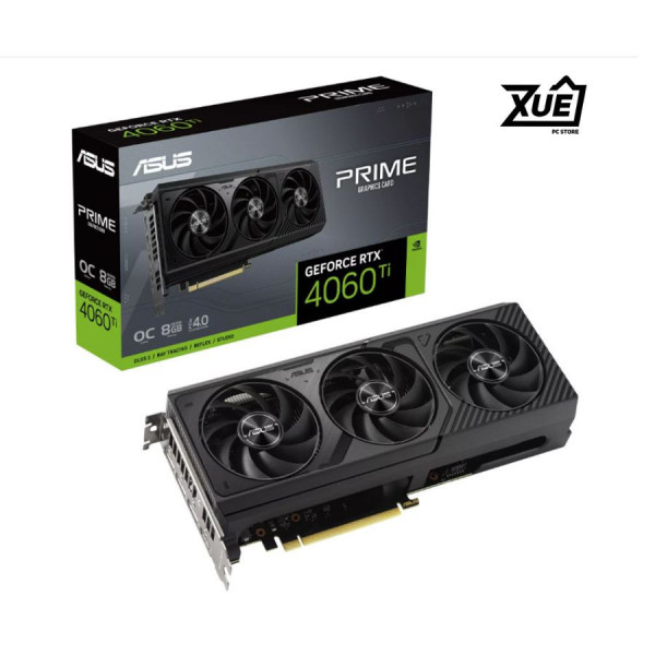 CARD MÀN HÌNH ASUS PRIME-RTX 4060 TI-O8G