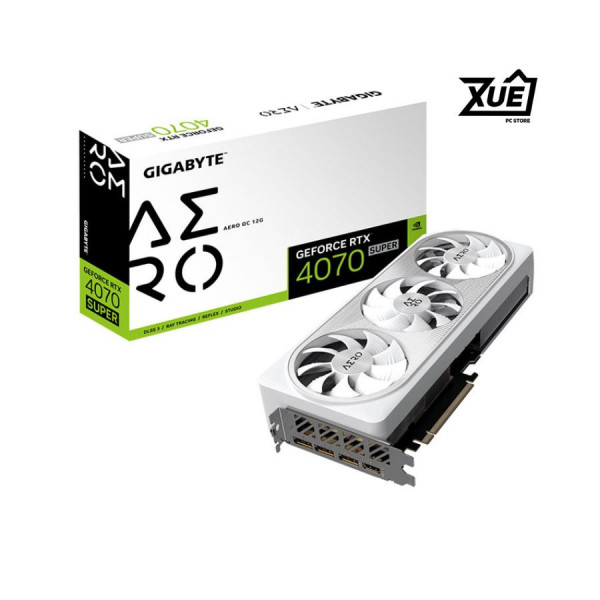 CARD MÀN HÌNH GIGABYTE RTX 4070 SUPER AERO OC-12G