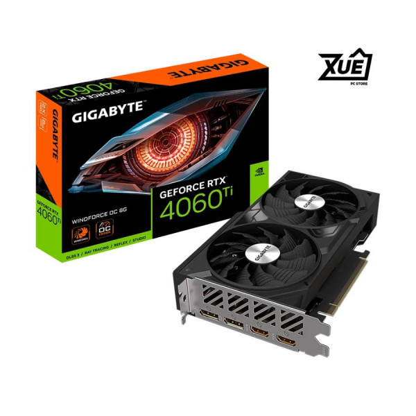 CARD MÀN HÌNH GGIGABYTE RTX 4060 Ti WINDFORCE V2 OC 8GB