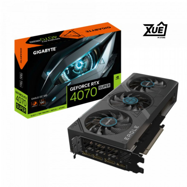 CARD MÀN HÌNH GIGABYTE RTX 4070 Super EAGLE OC-12GB