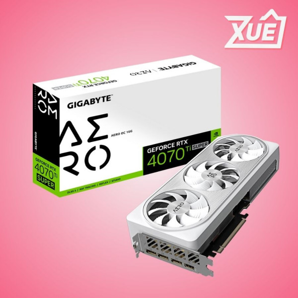 CARD MÀN HÌNH GIGABYTE RTX 4070 Ti SUPER AERO OC-16GB