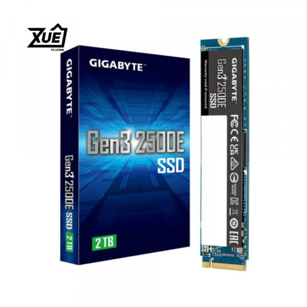 Ổ CỨNG SSD GIGABYTE 2500E 2TB PCIE GEN 3.0X4 (ĐỌC 2400MB/S GHI 1800MB/S 