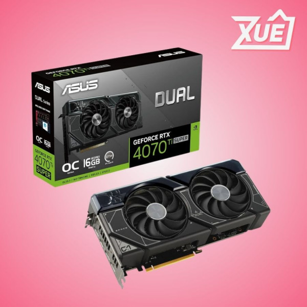 CARD MÀN HÌNH ASUS DUAL-RTX 4070 TI SUPER-O16G